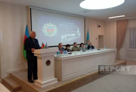 Организация ветеранов поддержала кандидатуру Ильхама Алиева на президентских выборах