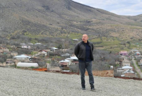 Президент Ильхам Алиев посетил село Пирляр Ходжалинского района