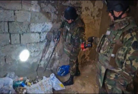 В бакинском поселке обнаружены боеприпасы - Видео