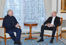 Президенты Азербайджана и Беларуси провели встречу в Санкт-Петербурге