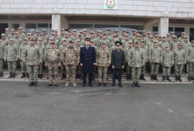 Военная прокуратура провела в Шуше мероприятие, посвященное 100-летию со дня рождения Гейдара Алиева