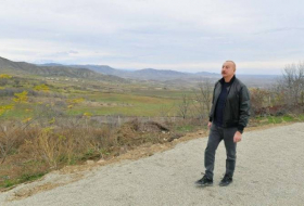 Президент Ильхам Алиев посетил села Нахчыванлы, Пирджамал, Ханабад и Пирляр Ходжалинского района 