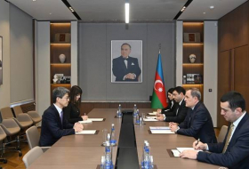 Глава МИД Азербайджана принял посла Японии