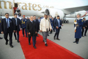 Президент Объединенных Арабских Эмиратов прибыл с официальным визитом в Азербайджан 