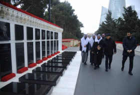 Кувейтские депутаты посетили Шехидляр хиябаны в Баку