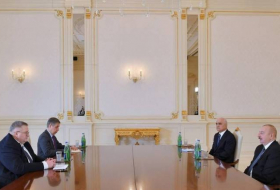 Президент Ильхам Алиев принял заместителя председателя правительства РФ