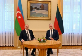 Президент Ильхам Алиев: Уверен, что азербайджано-литовские отношения и впредь будут последовательно развиваться