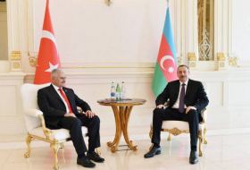 Бинали Йылдырым направил поздравление Президенту Ильхаму Алиеву