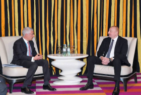 Президент Азербайджана встретился в Мюнхене с гендиректором компании «Леонардо»