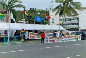 В Новой Каледонии прошла очередная акция протеста против колониальной политики Франции 