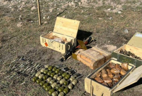 В Губадлинском районе обнаружены боеприпасы