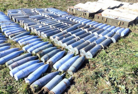 В Ходжалинском районе обнаружены артиллерийские снаряды