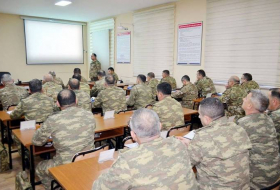 В армии Азербайджана проводятся командно-штабные мобилизационные учения