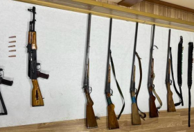 У задержанных в Баку лиц обнаружены оружие и боеприпасы - ВИДЕО