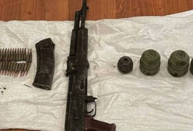 В Огузе обнаружены автомат и гранаты
