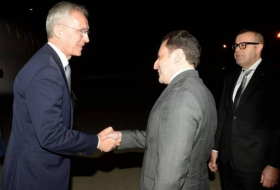 Начался визит генсека НАТО в Азербайджан