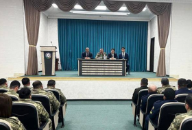 Представители Аппарата омбудсмена посетили воинскую часть ВВС Азербайджана