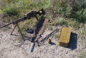 В Зардабе в водном канале нашли гранату и пулемет