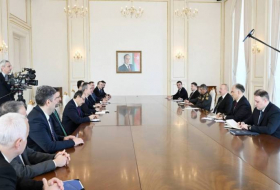 Президент Азербайджана принял делегацию во главе с главой Комитета оборонной промышленности Турции - Обновлено