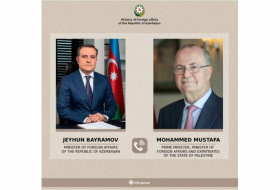 Глава МИД Азербайджана обсудил с премьером Палестины ситуацию в Газе