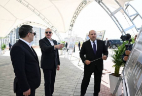 Президенты Азербайджана и Кыргызстана посетили город Агдам
