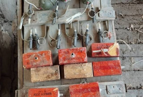 В Ходжавенде обнаружены взрывчатые вещества армянского производства 