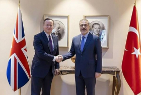 Глава МИД Турции встретился с британским коллегой