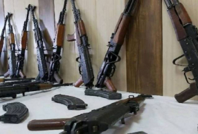 В Ханкенди за сутки обнаружены 12 единиц огнестрельного оружия
