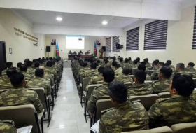 В воинских частях азербайджанской армии состоялись обобщающие заседания по итогам I квартала - Фото