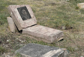 Кладбище Ходжалы, разрушенное армянами - Фото