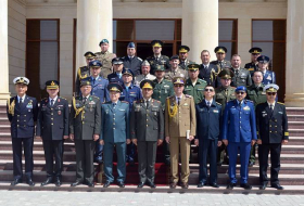 Военные атташе посетили Высшую военную школу Внутренних войск МВД - Фото