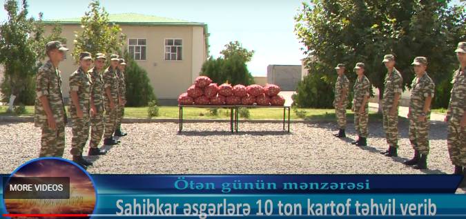 Фермер из Шарура передал военнослужащим 10 тонн картофеля