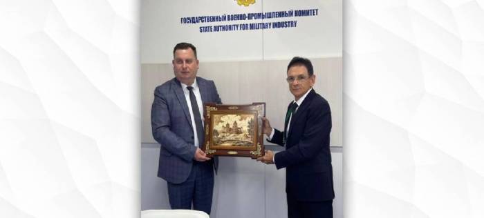 Министр оборонной промышленности Азербайджана встретился с председателем Комитета оборонной промышленности Беларуси