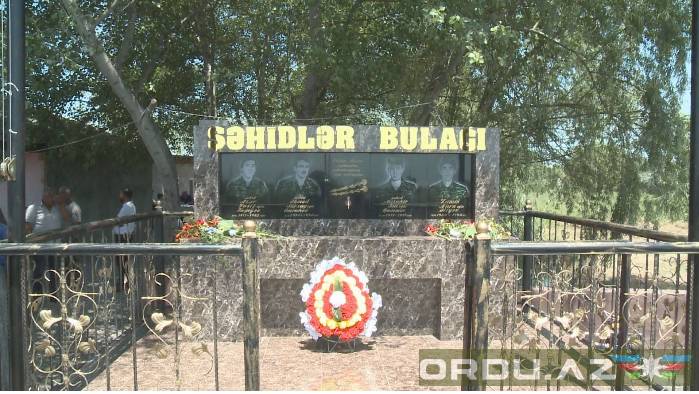В Барде открылся мемориальный родниковый комплекс в честь шехидов - ФОТО