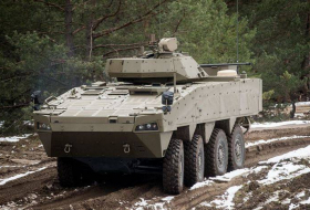Словакия презентовала новый БТР Patria AMV