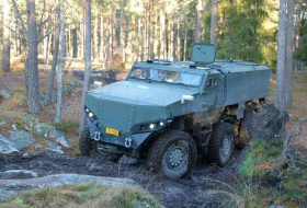 Финская армия протестирует новые броневики