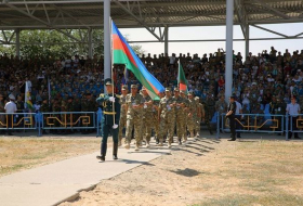 В Казахстане на открытие конкурсов учавствовали азербайджанских военных(ФОТО)