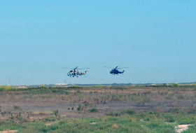 В учения “TurAz Qartalı - 2017” привлечены боевые вертолеты (ВИДЕО)