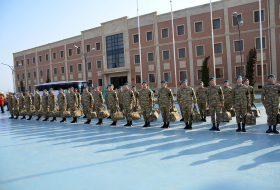 Группа миротворцев из Азербайджана отправлена в Афганистан (ФОТО)