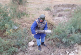 В Хызы обнаружено 208 неразорвавшихся снарядов