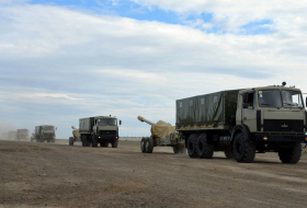 Азербайджанские войска в ходе широкомасштабных учений передислоцируются (ВИДЕО, ФОТО)