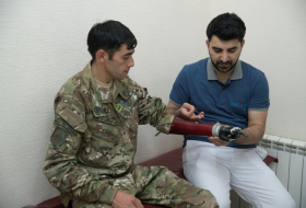 Фонд Гейдара Алиева помог ветеранам Карабахской войны с протезами (ФОТО/ВИДЕО)
