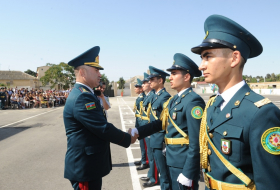 Выпускники спецшколы ГПС пополнили ряды азербайджанских пограничников (ФОТО)