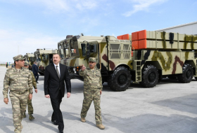 Ильхам Алиев принял участие в открытии в/ч Ракетных войск Министерства обороны (ФОТО) ОБНОВЛЕНО