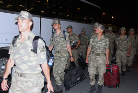 Турецкие военные прибыли в Азербайджан для участия в праздничных мероприятиях (ФОТО/ВИДЕО)
