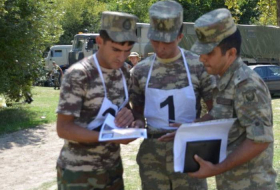 В Азербайджанской Армии началось соревнование по ориентированию