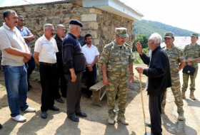 Жители прифронтовой зоны - Закиру Гасанову: За азербайджанским солдатом мы - как за каменной стеной (ФОТО/ВИДЕО)  