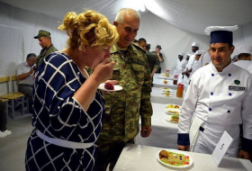 В России судьи и гости оценили мастерство азербайджанских военных поваров - ФОТО/ВИДЕО