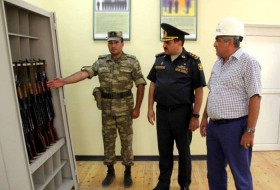 В в/ч Азербайджанской Армии сдано в эксплуатацию новое помещение караульной службы (ФОТО)