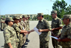В Азербайджанской Армии завершились соревнования по ориентированию (ВИДЕО)